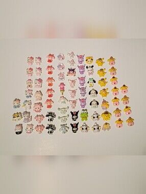 70 Sanrio Character Resin Flatback Charms